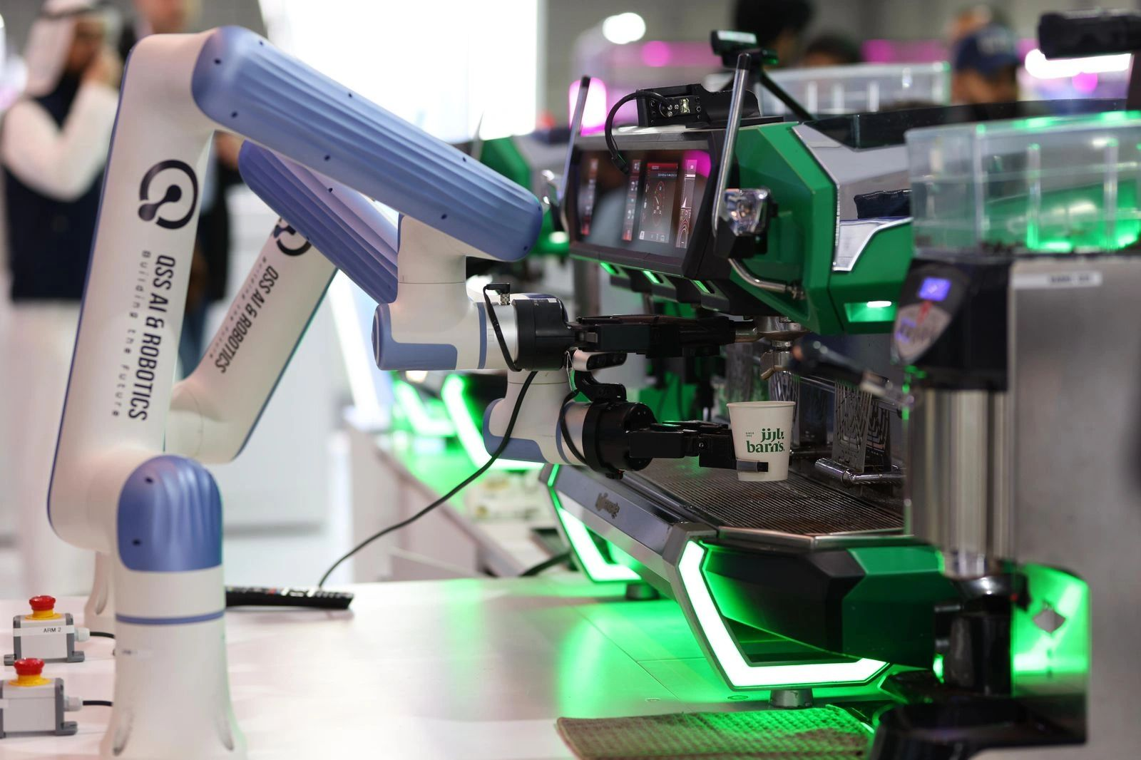 LEAP KSA 2025 — Robotic Barista