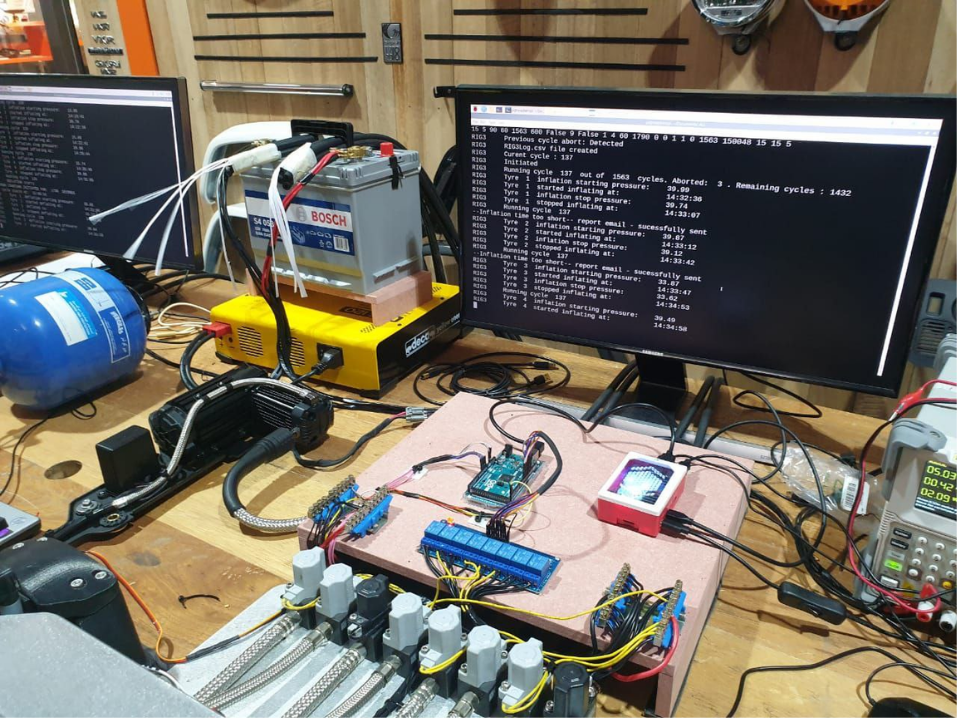 Accelerated Aging Test Rig